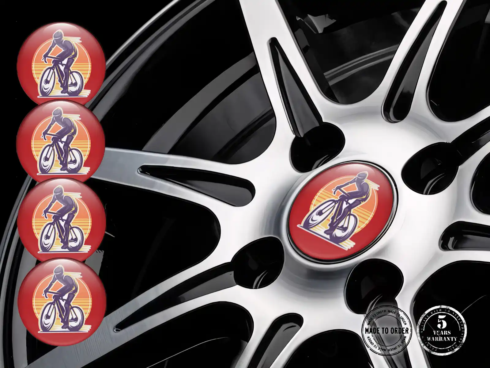 Wheel Decals Ultimate Radiant Drift Spectrum